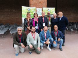 Le autorità presenti alle celebrazioni per i 40 anni del Centro Ciogne di Racconigi