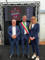 I consiglieri provinciali Pulitanò e Casale con il sindaco di Savigliano Antonello Portera