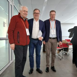 Il vicepresidente Antoniotti con l'assessore regionale Gallo