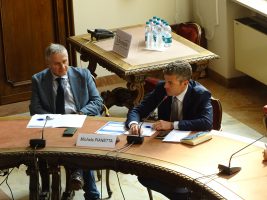 L'intervento del moderatore Michele Pianetta alla conferenza stampa sul "Lavoro buono"