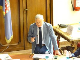 L'intervento del segretario provinciale Giorgio Musso alla conferenza stampa sul "Lavoro buono"