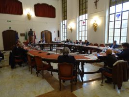 Un momento del Consiglio provinciale del 20 ottobre 2025