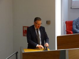 L'intervento del Vicepresidente provinciale Antoniotti durante il Consiglio provinciale aperto sulla Strategia nazionale aree interne