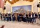 Il taglio del nastro della Festa della Bagna Caöda di Faule