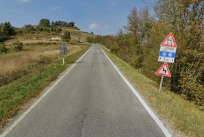 La sp 103 - Mombarcaro - Niella Belbo