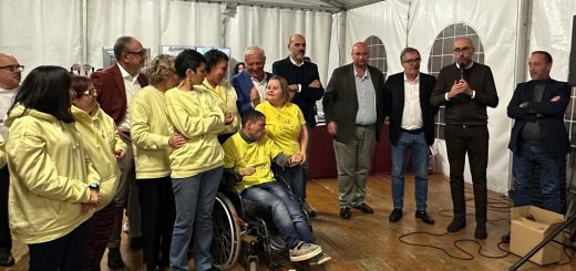 L'intervento del presidente Robaldo alla cena solidale “Gusta le Chiocciole”