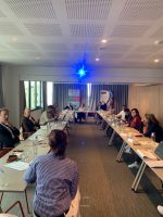 L'atelier partecipativo per gli operatori turistici durante l'evento di lancio del progetto “PAYSAGE+ Aimable”