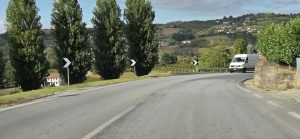 Uno dei tratti interessati dal progetto di messa in sicurezza