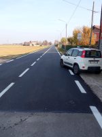 Le bitumature eseguite da Enel sulle sp 214 e 206 a Fossano, e sulla sp 3 a Narzole