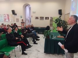 Un momento del convegno promosso prreso la scuola forestale di Ormea