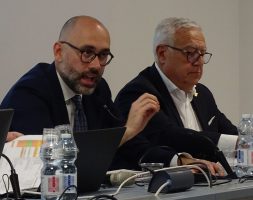 Il Presidente Robaldo con il consigliere Rocco Pulitanò