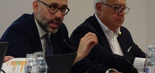 Il Presidente Robaldo con il consigliere Rocco Pulitanò