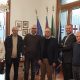 L'incontro tra il presidente Robaldo e il presidente provinciale Acli Elio Lingua