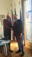 Il Presidente Robaldo con il Sindaco Piccinelli
