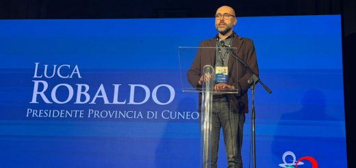 L'intervento del presidente Robaldo alla convention di Confcommercio a Carrù