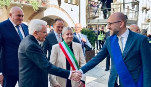L'incontro tra il presidente Mattarella e il presidente Robaldo