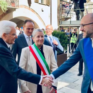 L'incontro tra il presidente Mattarella e il presidente Robaldo
