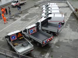Gli 8 nuovi mezzi in dotazione ai reparti Viabilità