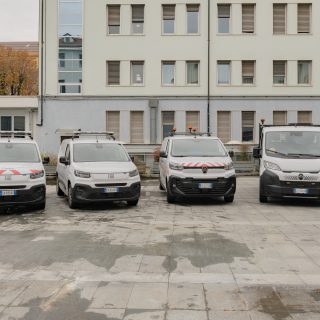 Gli 8 nuovi mezzi in dotazione ai reparti Viabilità