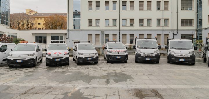 Gli 8 nuovi mezzi in dotazione ai reparti Viabilità