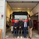 Visita del Presidente Robaldo al Distaccamento dei Vigili del Fuoco Volontari di Dogliani