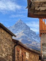 Un momento della visita al centro ALPSTREAM di Ostana