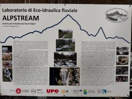 Un momento della visita al centro ALPSTREAM di Ostana