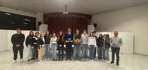 La consegna della costituzione ai diciottenni di Rocca de' Baldi