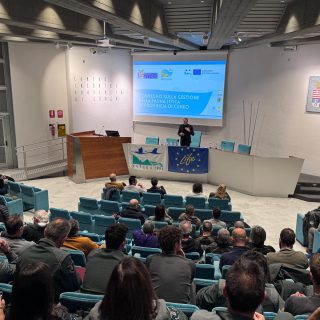 Un momento del convegno sulla fauna ittica