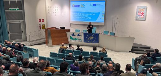 Un momento del convegno sulla fauna ittica