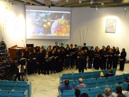 Il coro del liceo musicale Ego Bianchi