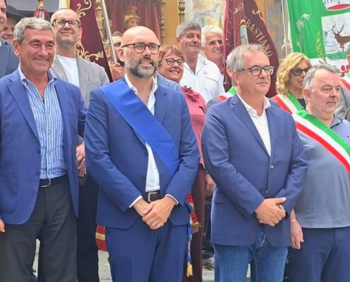 Il presidente della Provincia di Cuneo Luca Robaldo
