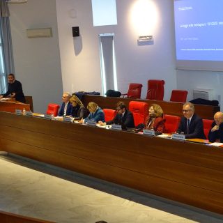 Il tavolo dei relatori