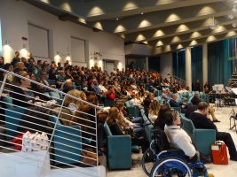 La platea gremita di sala Einaudi