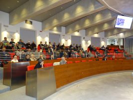 Il pubblico dei Sindaci presenti all'Assemblea