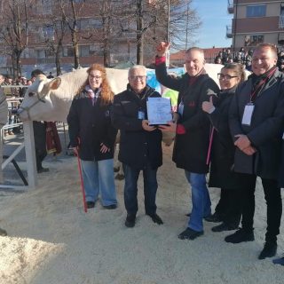 Il consigliere Pulitanò alla Fiera del Bue Grasso di Carrù