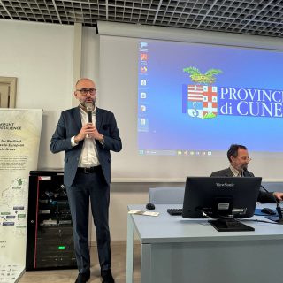 L'intervento del presidente Robaldo al convegno sul cambiamento climatico e sistema irriguo piemontese
