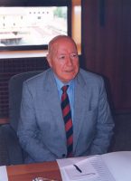 L'ex senatore Natale Carlotto (foto Coldiretti)