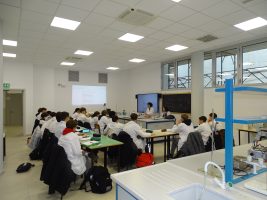 Il nuovo laboratorio di chimica