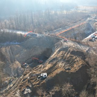 Il tratto di Fondovalle Tanaro interessato dai lavori