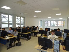 La nuova aula di informatica