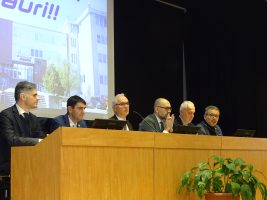 L'intervento del dirigente scolastico Paolo Cortese