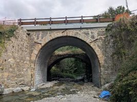 Il ponte di frazioen Levata sulla sp 23