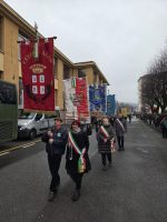 Un momento della sfilata per le vie del centro storico di Ceva