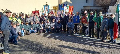 Le autorità presenti alle commemorazioni dell'82° anniversario dell’eccidio di piazza Paschetta