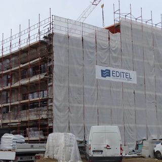 Il sopralluogo al cantiere del nuovo Istituto “Sebastiano Grandis” di Cuneo