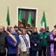 Le autorità presenti alla commemorazione dell'eccidio della Candelora