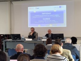 I saluti istituzionali dell'lnfoday sul 4° bando del Programma Interreg ALCOTRA