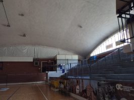 i lavori di adeguamento antincendio e miglioramento funzionale del PalaItis di Mondovì