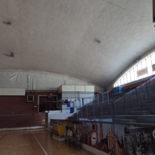 i lavori di adeguamento antincendio e miglioramento funzionale del PalaItis di Mondovì